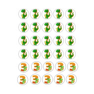 Valgomas paveiksliukas ,,Dino 3''