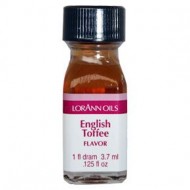 "Lorann oils" aliejinė esencija Iriso kvapo / English Toffee "Lorann oils" aliejinė esencija Iriso kvapo / English Toffee