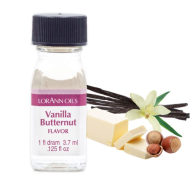 "Lorann oils" aliejinė esencija "Vanilės sviestinis"