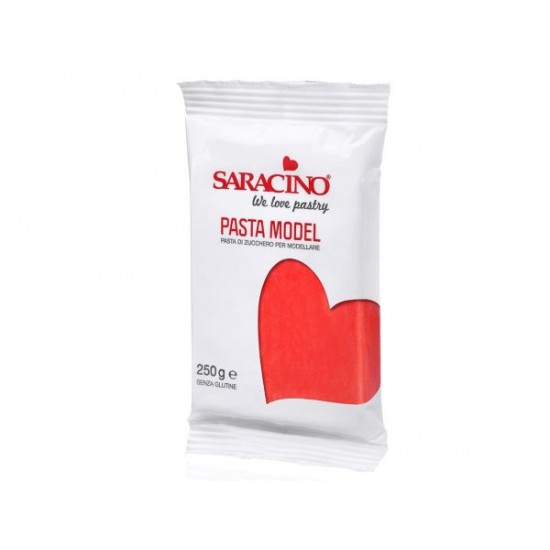 Saracino modeliavimo masė 250 g. Raudona spalva Saracino modeliavimo masė 250 g. Raudona spalva
