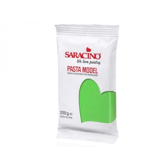 Saracino modeliavimo masė 250 g. Švelni žalia spalva Saracino modeliavimo masė 250 g. Švelni žalia spalva