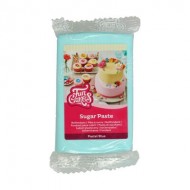 Cukrinė masė. Pastelinė žydra spalva 250 g  Cukrinė masė. Pastelinė žydra spalva 250 g