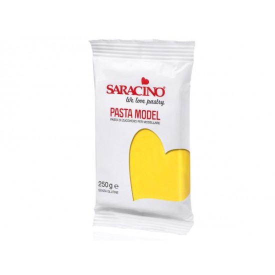 Saracino modeliavimo masė 250 g. Geltona spalva Saracino modeliavimo masė 250 g. Geltona spalva