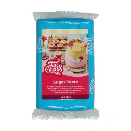 Cukrinė masė Jūros mėlynos spalvos 250 g Cukrinė masė Jūros mėlynos spalvos 250 g
