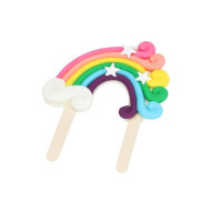 Cukrinė dekoracija "Vaivorykštė"