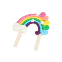 Cukrinė dekoracija "Vaivorykštė"