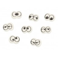 Cukrinės dekoracijos ,,Juokingos akys'' 24 vnt. Cukrinės dekoracijos ,,Juokingos akys'' 24 vnt.