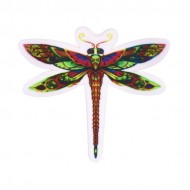 Cukrinė dekoracija. Laumžirgis žalia / raudona spalva Cukrinė dekoracija. Laumžirgis žalia / raudona spalva