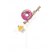 Ledinukas ant pagaliuko spurgytė, alyvinės spalvos