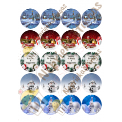 Valgomas paveiksliukas " Linksmų šv. Kalėdų ir Naujųjų Metų"