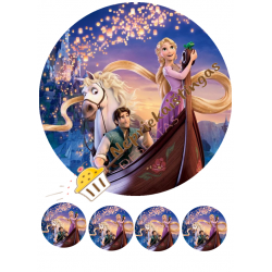 Valgomas paveiksliukas  " Auksaplaukė"