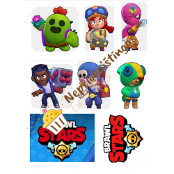 Valgomas paveiksliukas toperiams Brawl Stars