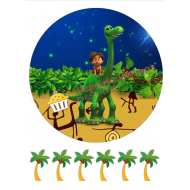 Valgomas paveiksliukas "Gerasis dinozauras"