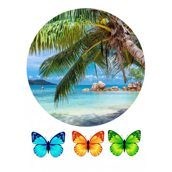 Valgomas paveiksliukas Bahamai Valgomas paveiksliukas Bahamai
