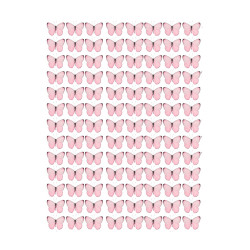 Valgomas paveiksliukas rožiniai drugeliai Valgomas paveiksliukas rožiniai drugeliai