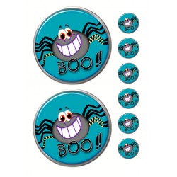 2 Helovino paveiksliukai ant vieno lapo "Voriukas" 2 Helovino paveiksliukai ant vieno lapo "Voriukas"