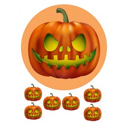 Valgomas paveiksliukas helovininis  moliūgas Valgomas paveiksliukas helovininis  moliūgas