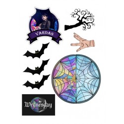 Valgomas paveiksliukas figūrėlės "Trečiadienė" Valgomas paveiksliukas figūrėlės "Trečiadienė"