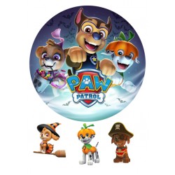 Valgomas paveiksliukas Paw patrol - Helovinas Valgomas paveiksliukas Paw patrol - Helovinas