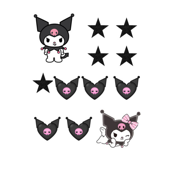 Valgomas paveiksliukas "Kuromi" Valgomas paveiksliukas "Kuromi"
