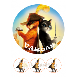 Valgomas paveiksliukas Batuotas katinas pūkis Valgomas paveiksliukas Batuotas katinas pūkis