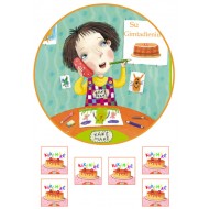 Valgomas paveiksliukas tortui Kakė Makė  Valgomas paveiksliukas tortui Kakė Makė