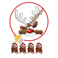 Valgomas paveiksliukas Briedžiukas