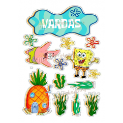 Valgomas paveiksliukas Kempiniuko figūrėlės Valgomas paveiksliukas Kempiniuko figūrėlės