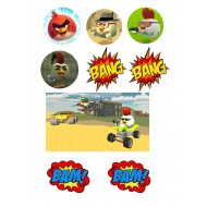 Valgomas paveiksliukas Chicken Gun