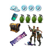 Valgomas paveiksliukas Fortnite figūrėlės Valgomas paveiksliukas Fortnite figūrėlės