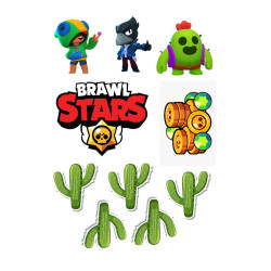 Valgomas paveiksliukas Brawl Stars 
