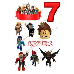 Valgomas paveiksliukas Roblox 7-tam gimtadieniui Valgomas paveiksliukas Roblox 7-tam gimtadieniui