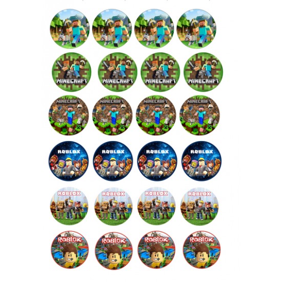 Valgomas paveiksliukas Roblox ir Minekraft Valgomas paveiksliukas Roblox ir Minekraft