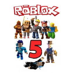 Valgomas paveiksliukas '' Roblox '' 5-asis gimtadienis Valgomas paveiksliukas '' Roblox '' 5-asis gimtadienis