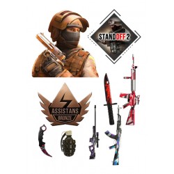 Valgomas paveiksliukas "Standoff 2 " toperiukai tortui