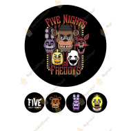 Valgomas paveiksliukas "Five nights at Freddy's" Valgomas paveiksliukas "Five nights at Freddy's"