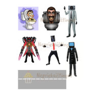 Valgomas paveiksliukas "Skibidi Toilet" - 1