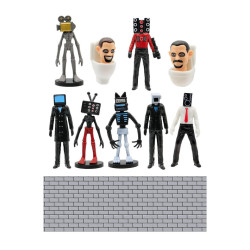 Valgomas paveiksliukas "Skibidi Toilet" - 2