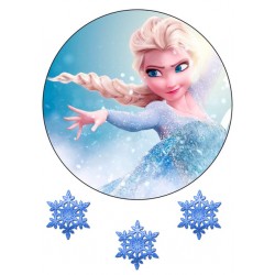 Valgomas paveiksliukas Frozen tortui Valgomas paveiksliukas Frozen tortui
