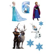 Valgomas paveiksliukas Ledo šalis 6 - tam gimtadieniui Valgomas paveiksliukas Ledo šalis 6 - tam gimtadieniui