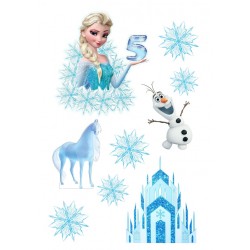 Valgomo popieriaus paveiksliukas Ledo šalis