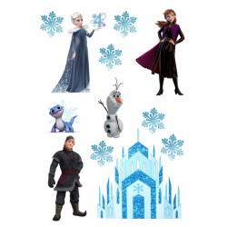 Valgomas paveiksliukai Ledo šalis 4 -tam gimtadieniui 