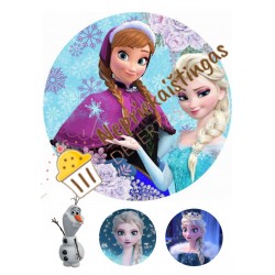 Valgomas paveiksliukas Frozen