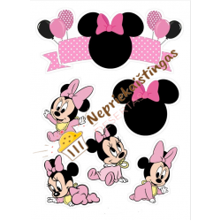 Valgomo popieriaus paveiksliukas  pelytės mažylės