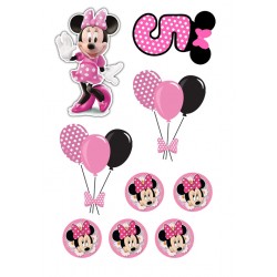 Cukrinės masės paveiksliukas Minės tema 5-asis gimtadienis