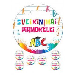 Valgomas paveiksliukas Pirmokėlei Valgomas paveiksliukas Pirmokėlei