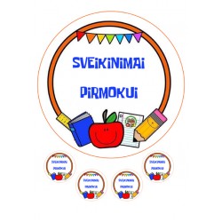 Valgomas paveiksliukas Pirmokėliui Valgomas paveiksliukas Pirmokėliui