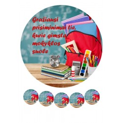 Valgomas paveiksliukas ,,Mokyklos prisiminimai''