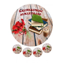 Valgomas paveiksliukas Šauniausiai auklėtojai Valgomas paveiksliukas Šauniausiai auklėtojai