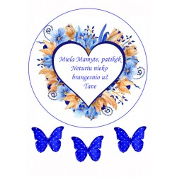 Valgomas paveiksliukas "Miela Mamyte" Valgomas paveiksliukas "Miela Mamyte"